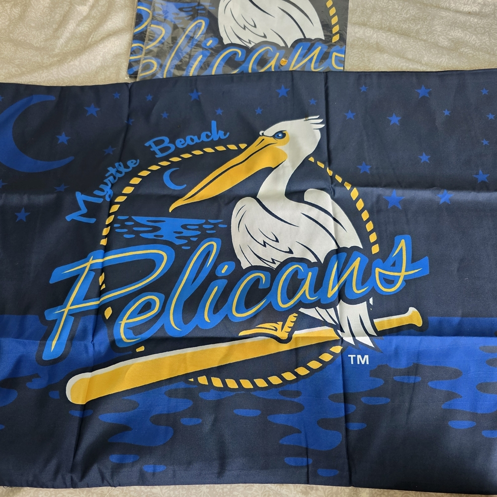 Myrtle Beach Pelicans Blue Pillowcases Set Of 6